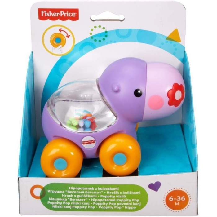 Fisher Price Poppity Araçlar - Hipopotam BGX30