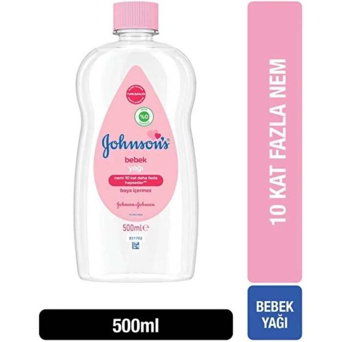 Johnsons Baby Bebek Yağı 500 ml