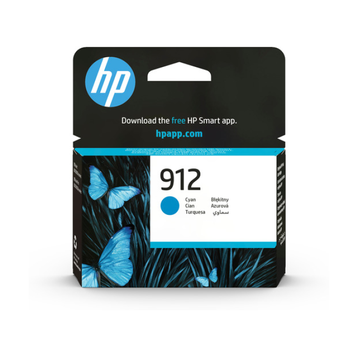 HP 3YL77AE Cyan Mürekkep Kartuş (912)