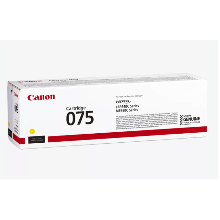 Canon CRG-075 Y Toner K. 6362C002