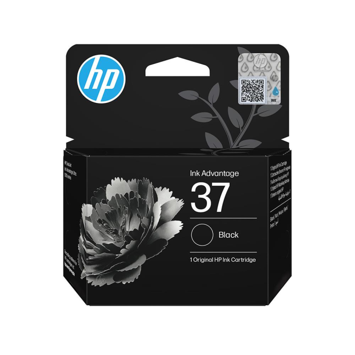 HP 7FP45AE  Black Ultra Ink Advantage Kartş(37)