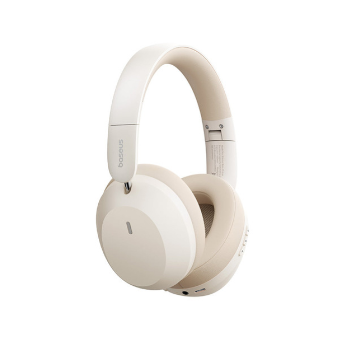 Baseus Bass 35 Max Tam Kablosuz Kulak Üstü Kulaklık-Gri