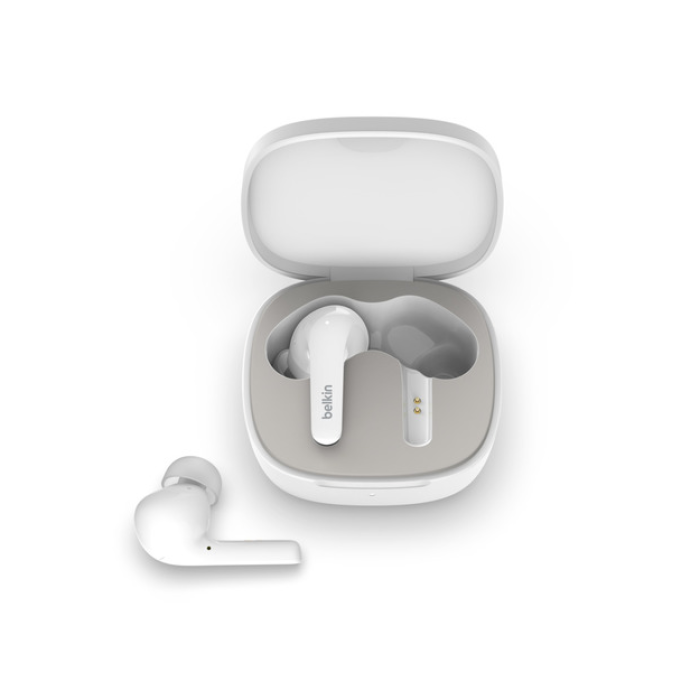 Belkin AUC006 Soundform Flow Noise Cancelling Kulaklık - Beyaz