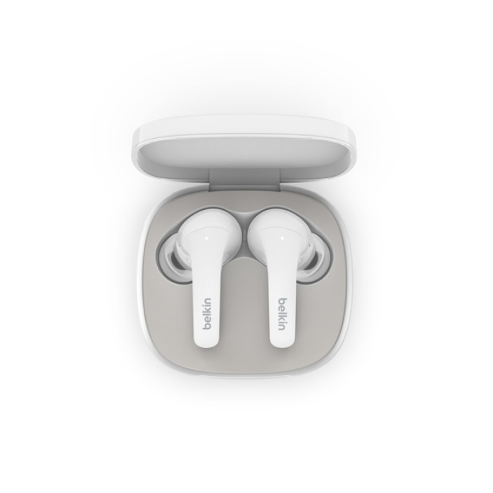 Belkin AUC006 Soundform Flow Noise Cancelling Kulaklık - Beyaz