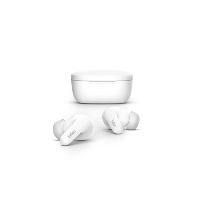 Belkin AUC006 Soundform Flow Noise Cancelling Kulaklık - Beyaz