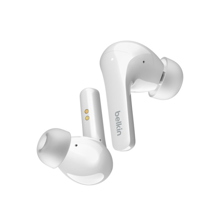 Belkin AUC006 Soundform Flow Noise Cancelling Kulaklık - Beyaz