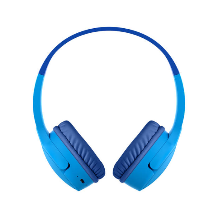 Belkin AUD002 Soundform Mini Kablosuz Kafaüstü Çocuk Kulaklık-Mavi