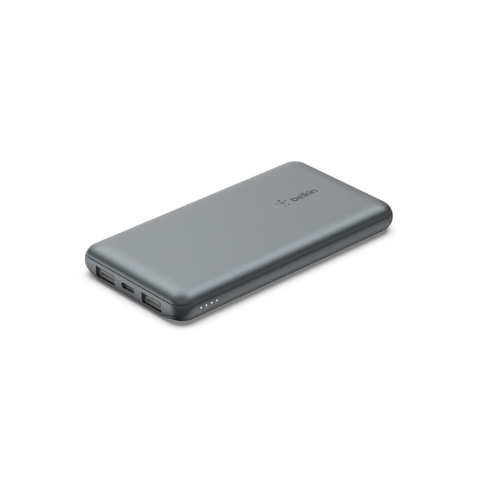 Belkin 10K Powerbank, USB-A & C 15W,Space Gray