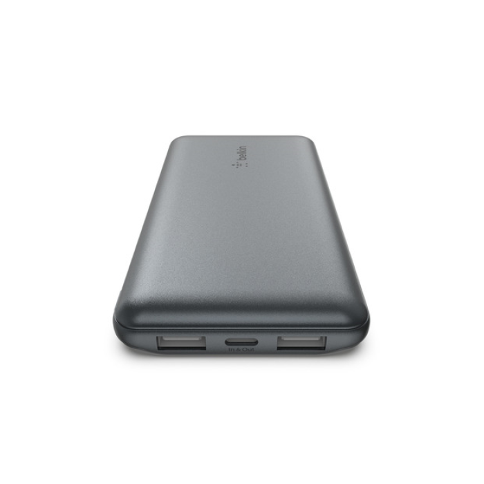 Belkin 10K Powerbank, USB-A & C 15W,Space Gray