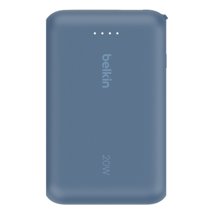 Belkin Boostcharge 10000Mah 20W Power Bank Entegre USB-C Kablolu - Mavi