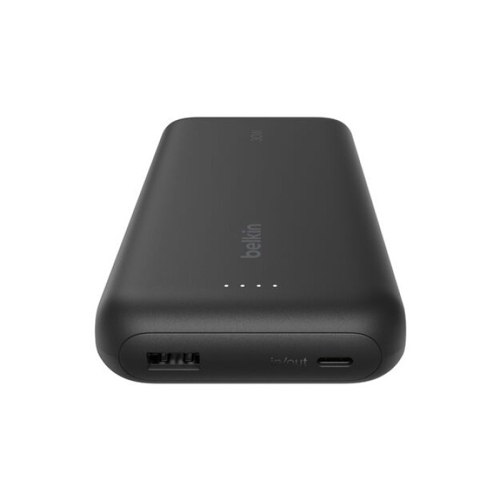Belkin BPB024 Boostcharge 20K 30W Entegre USB-C Kablolu Powerbank - Siyah