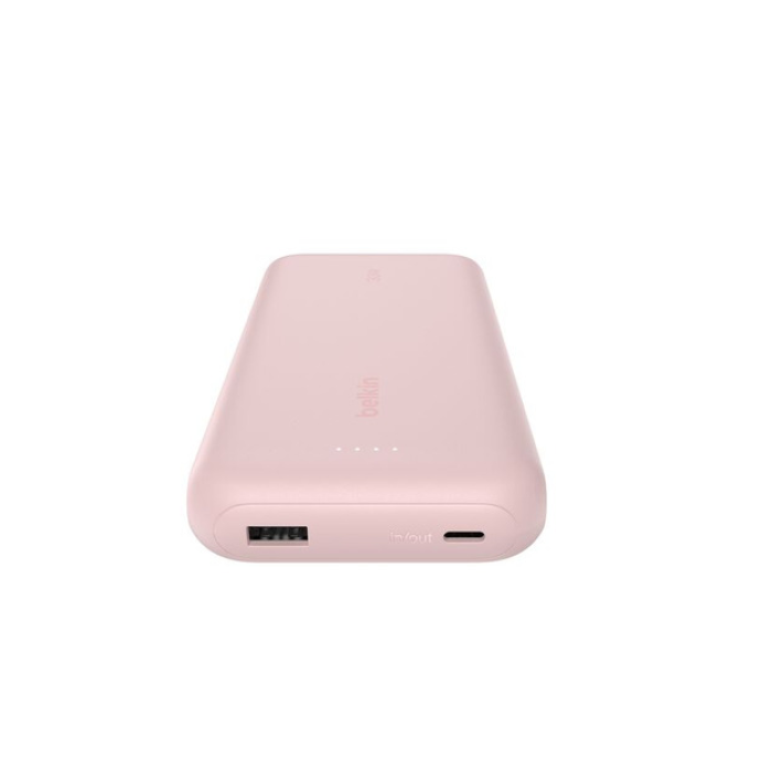 Belkin BPB024 30W 20K Entegre Kablolu Powerbank - Pembe