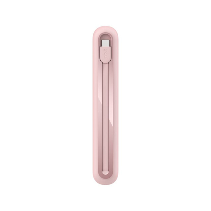 Belkin BPB024 30W 20K Entegre Kablolu Powerbank - Pembe