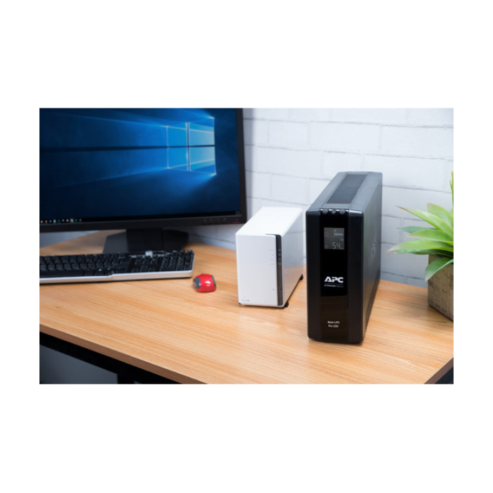 APC Back-UPS Pro 650VA Tower 230V 6X IEC C13 Outlets