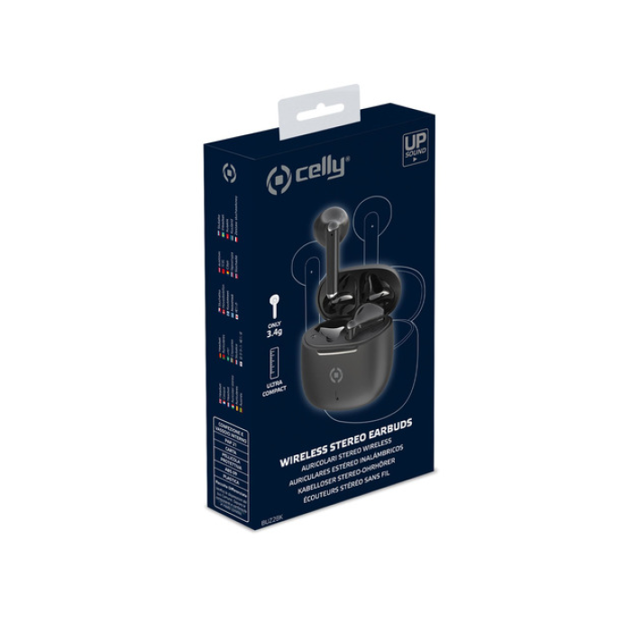 Celly BUZ2BK Kablosuz Kulaklık-Siyah