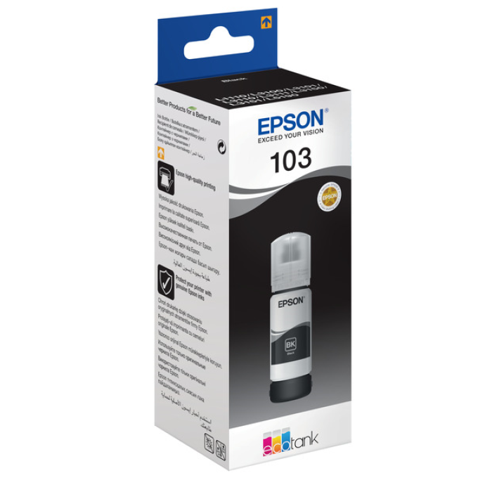 EPSON 103 Ecotank Black Bottle (65Ml)