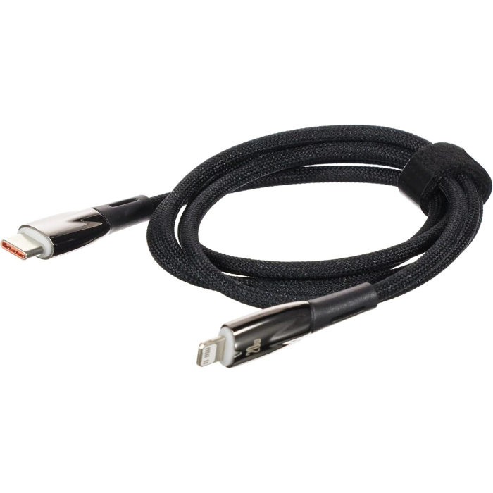 Baseus Glimmer Series Type C-Lightning 20W 1M Kablo - Siyah