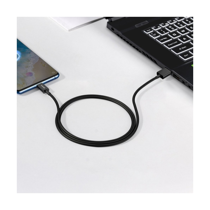 Baseus Superior 2A 1M Mikro USB Kablo - Siyah