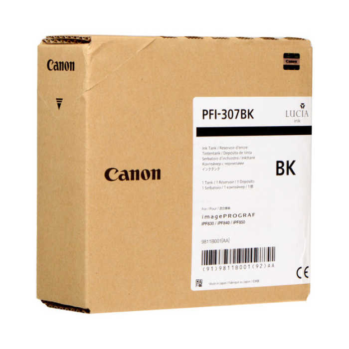 Canon PFI-307 Black Mürekkep Kartuş 9811B001