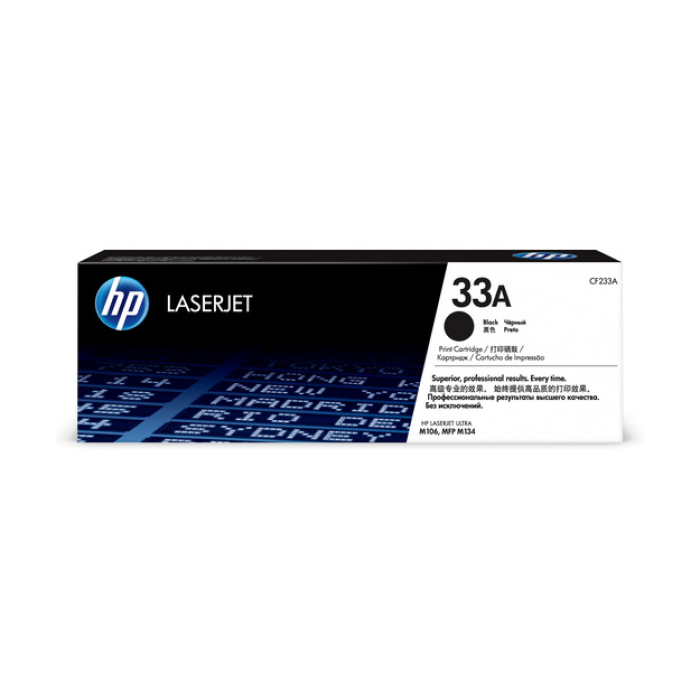 HP CF233A Black Lasertoner Kartuş (33A)