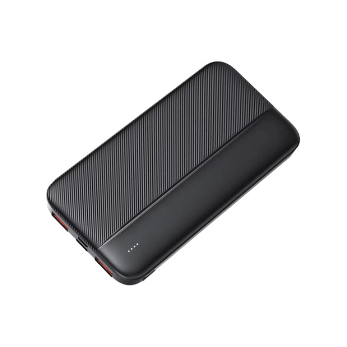 Dexim DC01 10.000 Mah Superslim Led Işıklı Powerbank - Siyah