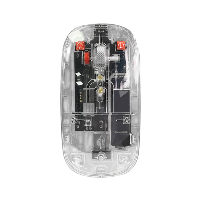 Dexim 2.4Ghz & Bluetooth Şeffaf Led Mouse