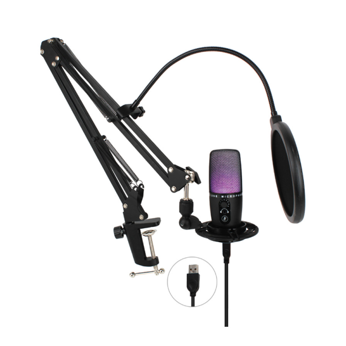 Dexim SME3 USB Kablolu RGB Mikrofon - DMK003