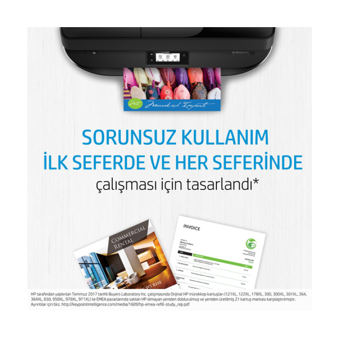 HP F6U17AE Magenta Mürekkep Kartuş (953XL)