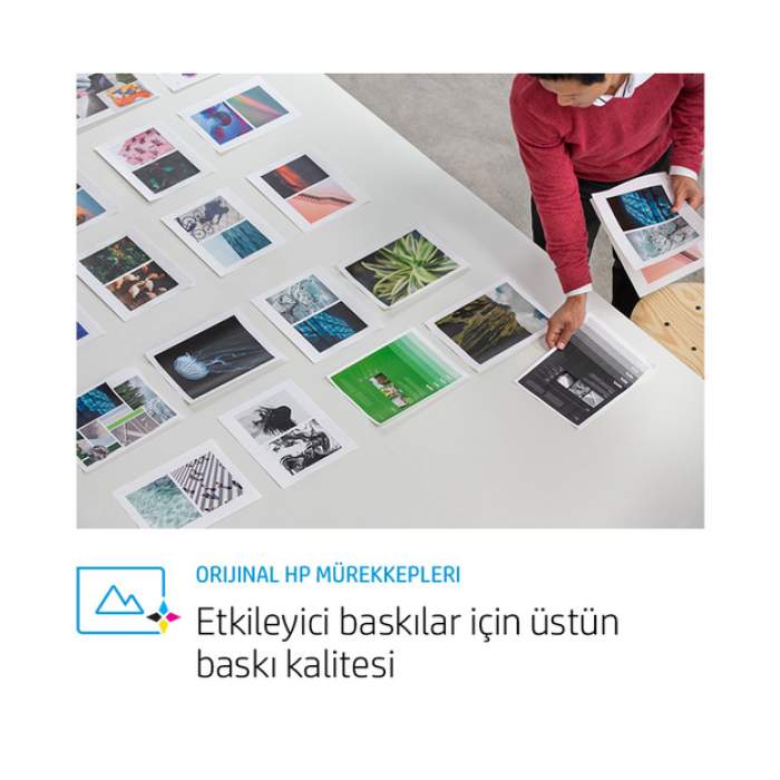 HP F6U65AE CMY Renkli Mürekkep Kartuş (302)