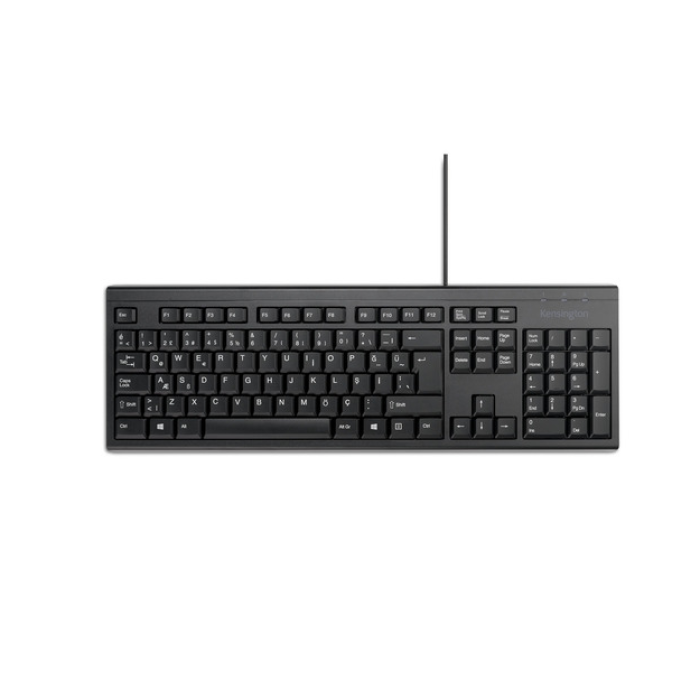 Kensington EQ KB100 EQ Kablolu Tam Boy Türkçe Klavye