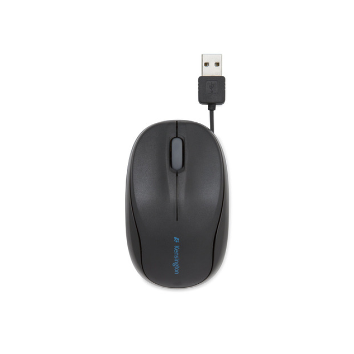Kensington Profit İçeri Çekilebilir  Mouse - Siyah