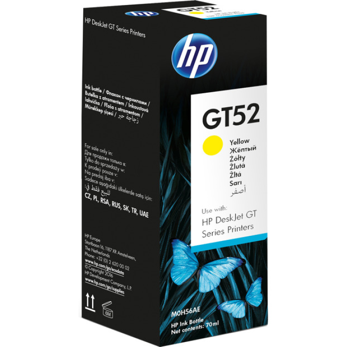 HP M0H56AE Original Ink Bottle (GT52)