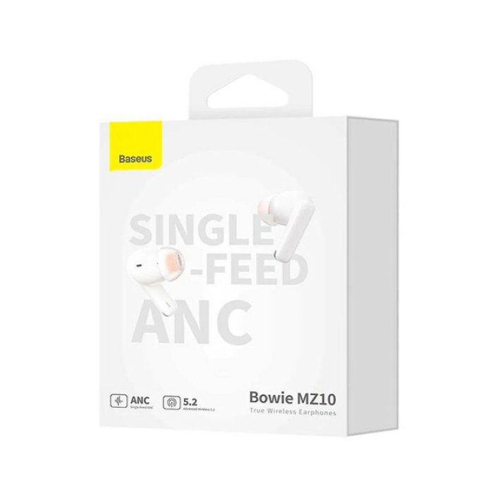 Baseus Bowie MZ10 ANC True Wireless Bluetooth Kulaklık - Beyaz