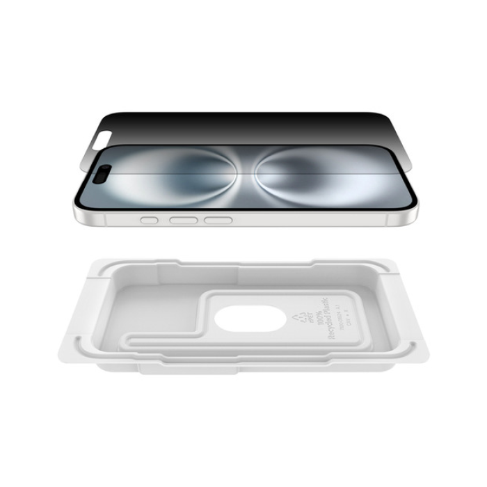 Belkin Invisiglass Gizlilik İşlemli İphone 16/15/14 Pro Ekran Koruyucu