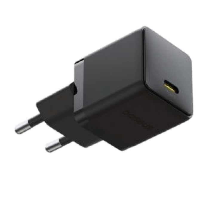 Baseus Palm Hızlı Şarj Cihazı 1C 20W EU - Siyah