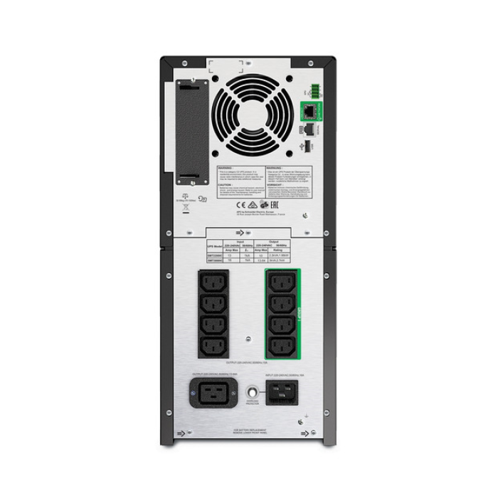 APC Smart-UPS 3Kva Tower 230V 8X IEC C13+2X IEC C19 Outlets Smartconnect Port+Smartslot AVR