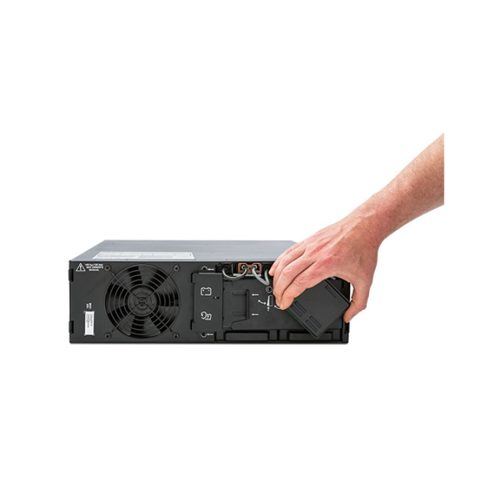 APC Smart-UPS On-Line, 5Kva, Rackmount 3U, 230V, 6X C13+4X C19 IEC Outlets, Network Card+Smartslot, Extended Runtime, W/ Rail Kit