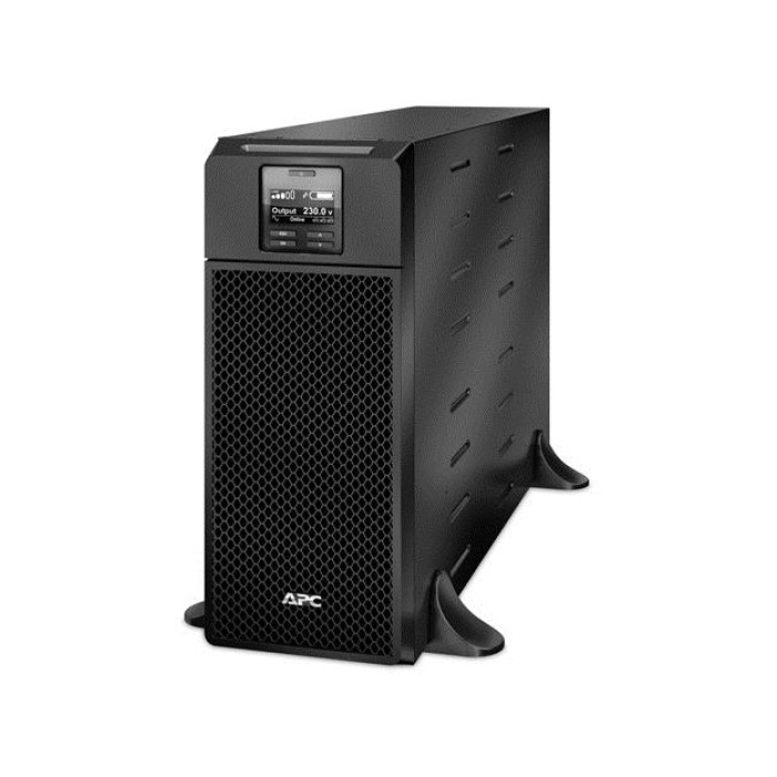 APC Smart-UPS On-Line 6Kva Tower 230V 6X C13+4X C19 IEC Outlets Network Card+Smartslot Extended Runtime W/O Rail Kit