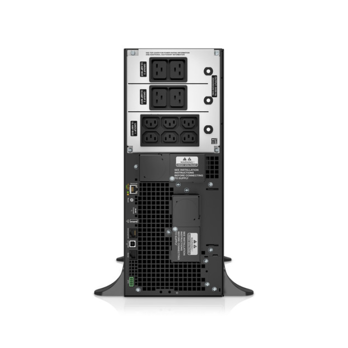 APC Smart-UPS On-Line 6Kva Tower 230V 6X C13+4X C19 IEC Outlets Network Card+Smartslot Extended Runtime W/O Rail Kit