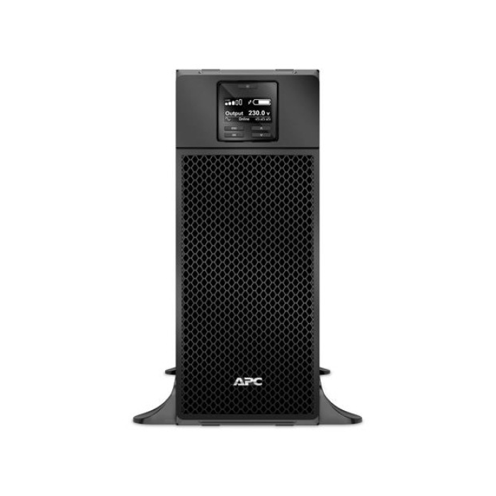 APC Smart-UPS On-Line 6Kva Tower 230V 6X C13+4X C19 IEC Outlets Network Card+Smartslot Extended Runtime W/O Rail Kit
