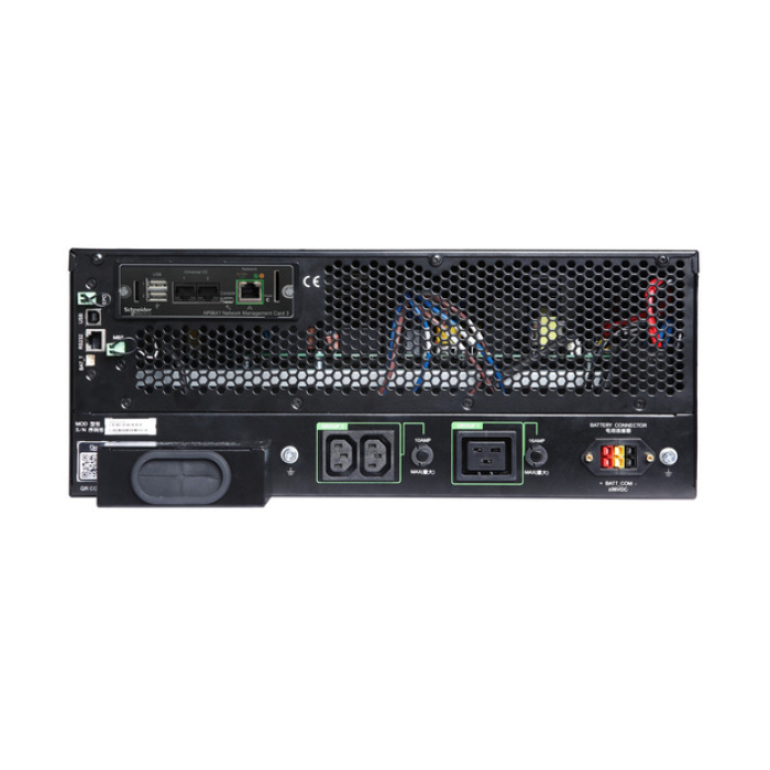 APC Smart-UPS On-Line 6Kva Rack/Tower 230V 2X IEC C13 + 1X IEC C19 + Hard Wire Outlets Network Card W/O Rail Kit