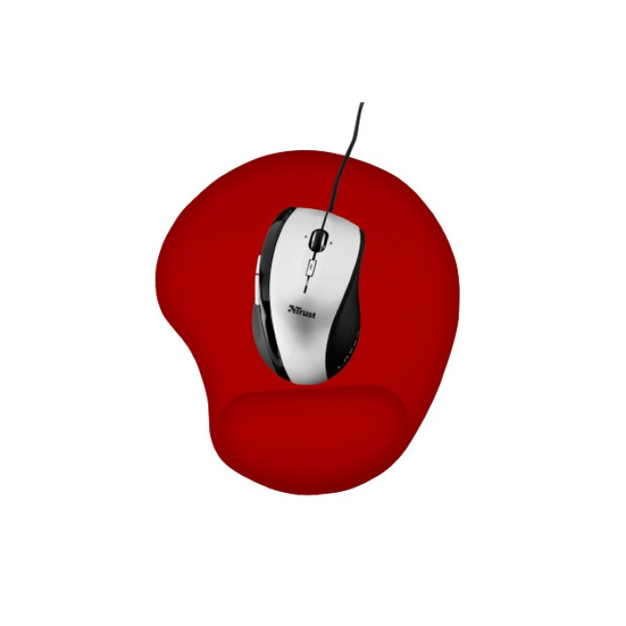 Trust 20429 Bigfoot Jel Mousepad Kırmızı