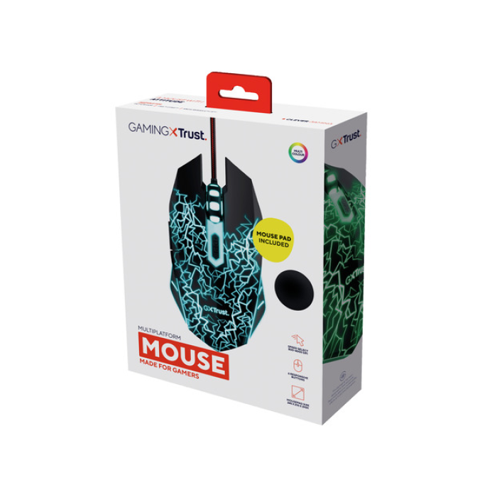 Trust 24752 Basic Mouse Ve Mousepad-Siyah