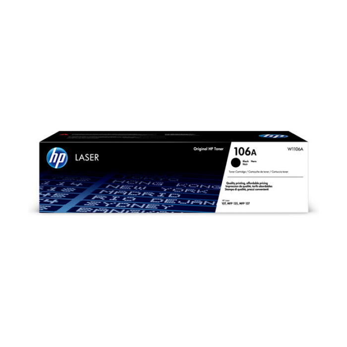 HP W1106A Black Toner Kartuş (106A)