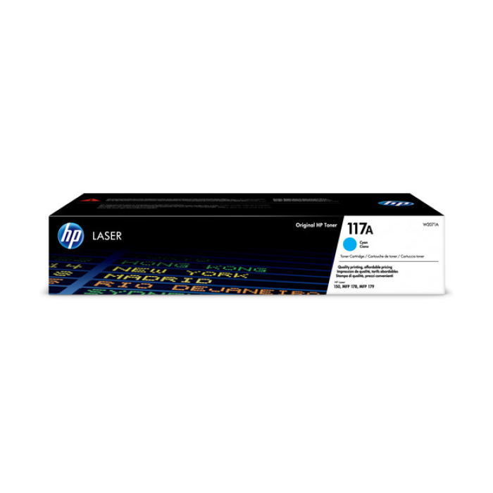 HP W2071A Cyan Toner Kartuş (117A)