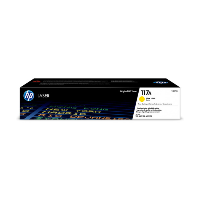 HP W2072A Yellow Toner Kartuş (117A)