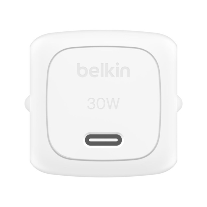 Belkin WCA008 Şarj Cihazı USB-C 30W PD & PPS Teknolojili - Beyaz