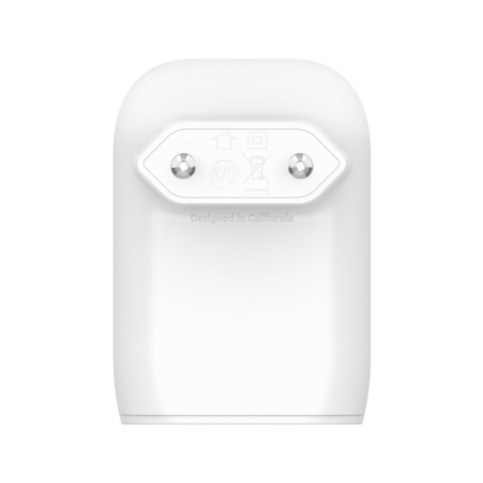 Belkin WCB007 Boostcharge 37W USB-C + USB-A Portlu Duvar Şarjı - Beyaz