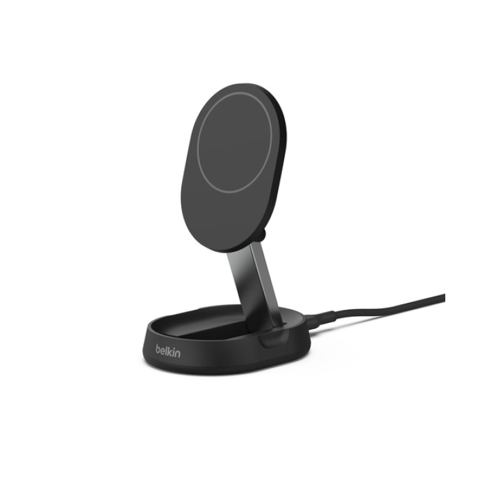 Belkin WIA008 Boostcharge Pro Katlanabilir Manyetik Qi2 15W Şarj Standı - Siyah