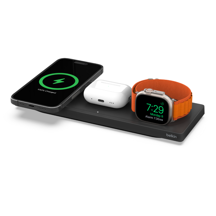 Belkin 3 İn 1  Magsafe Pad - Siyah